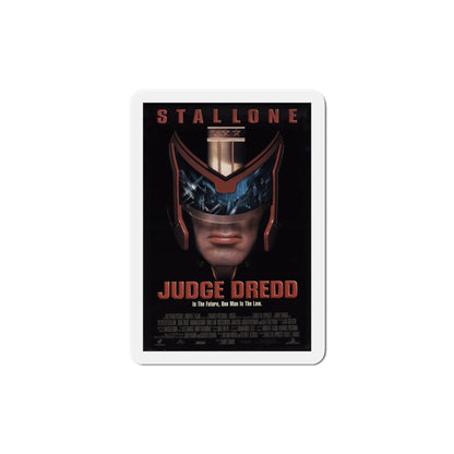 Judge Dredd 1995 Movie Poster Die-Cut Magnet-The Sticker Space