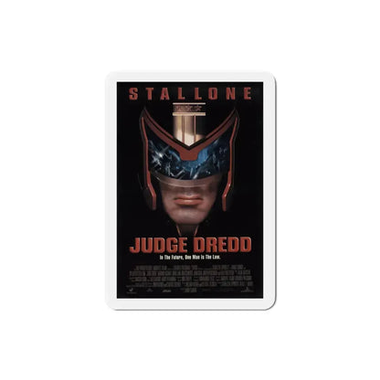 Judge Dredd 1995 Movie Poster Refrigerator Magnet 3 Inch - The Sticker Space