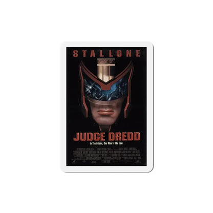 Judge Dredd 1995 Movie Poster Refrigerator Magnet 4 Inch - The Sticker Space