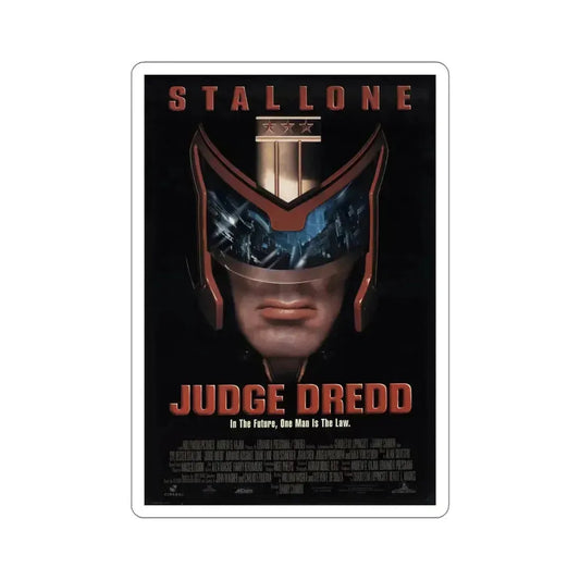 Judge Dredd 1995 Movie Poster STICKER Vinyl Die-Cut Decal 6 Inch - The Sticker Space