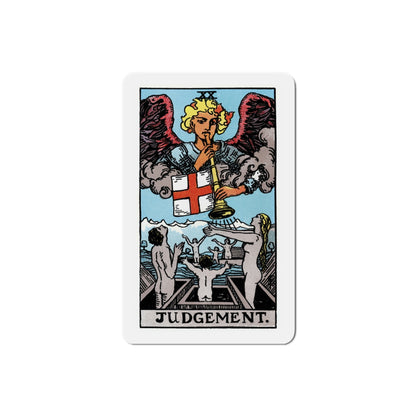 Judgement (Tarot Card) Die-Cut Magnet-3 Inch-The Sticker Space