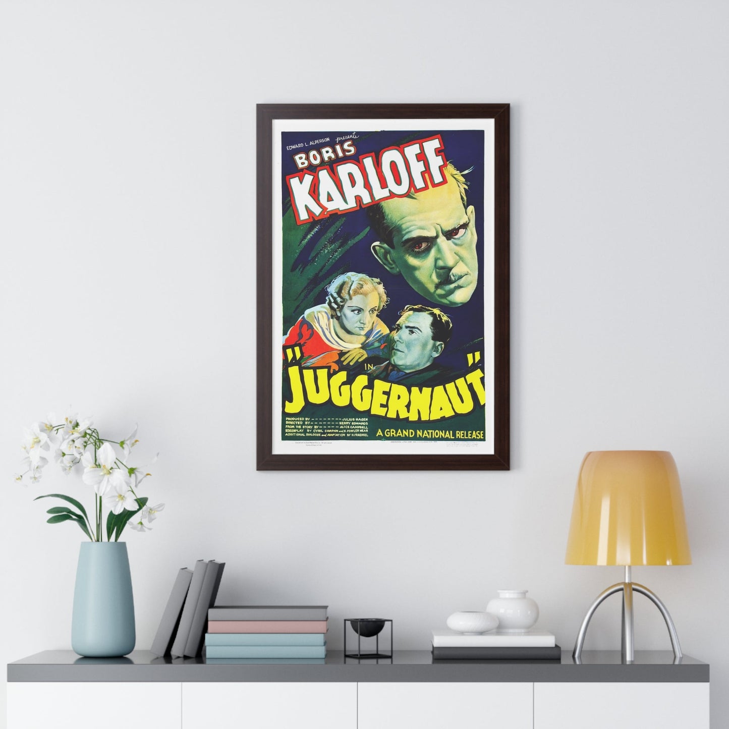 JUGGERNAUT 1974 - Framed Movie Poster-The Sticker Space