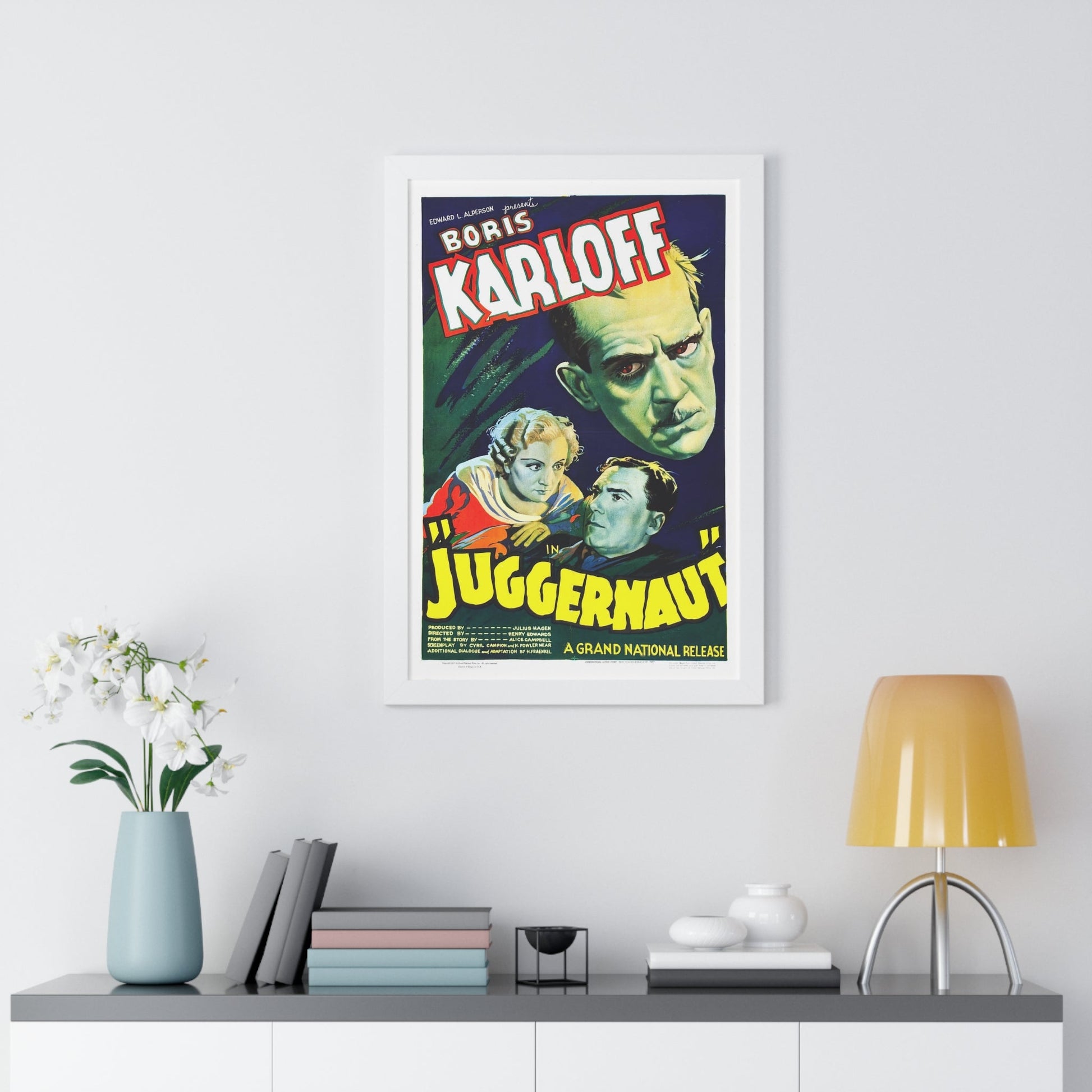 JUGGERNAUT 1974 - Framed Movie Poster-The Sticker Space