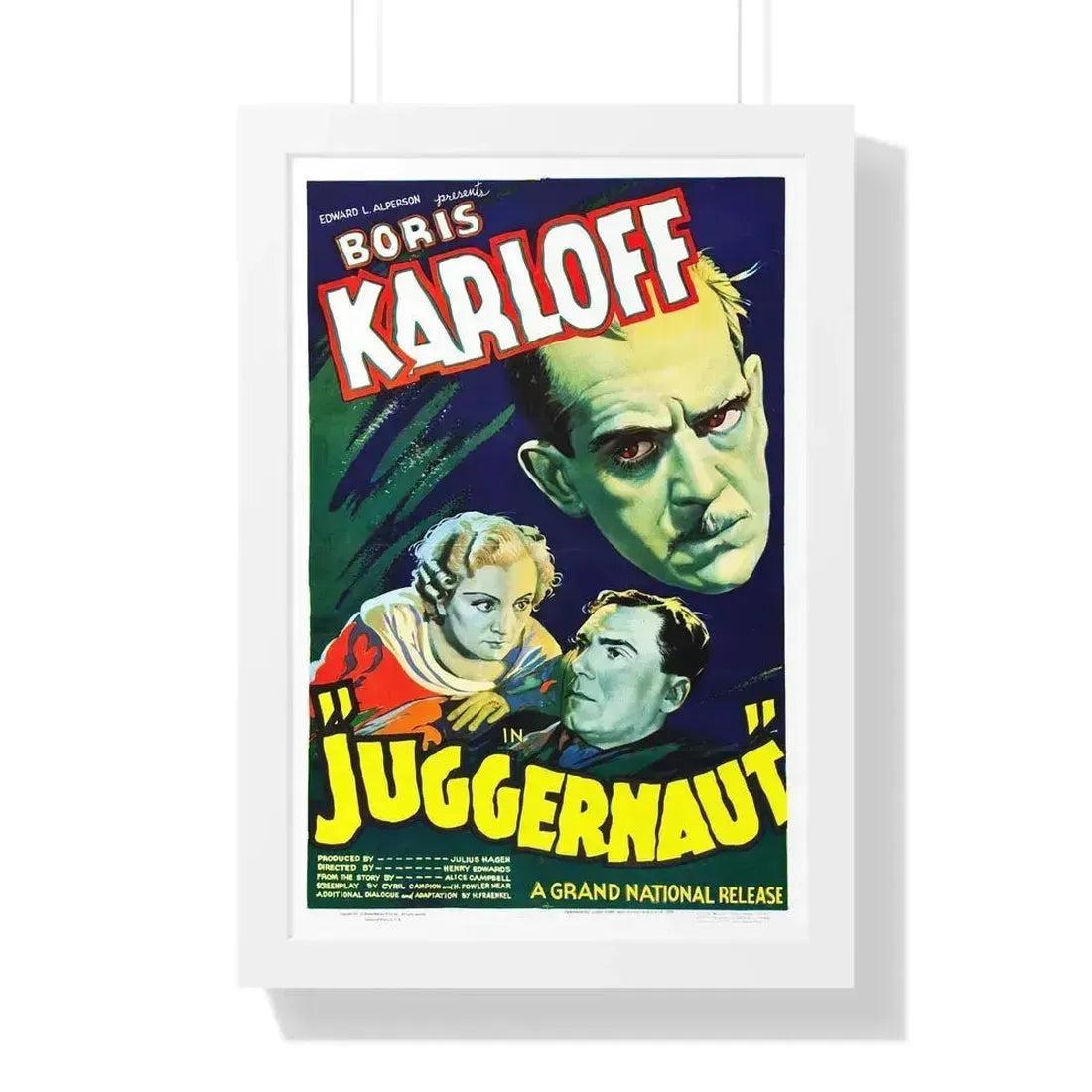 JUGGERNAUT 1974 - Framed Movie Poster - The Sticker Space