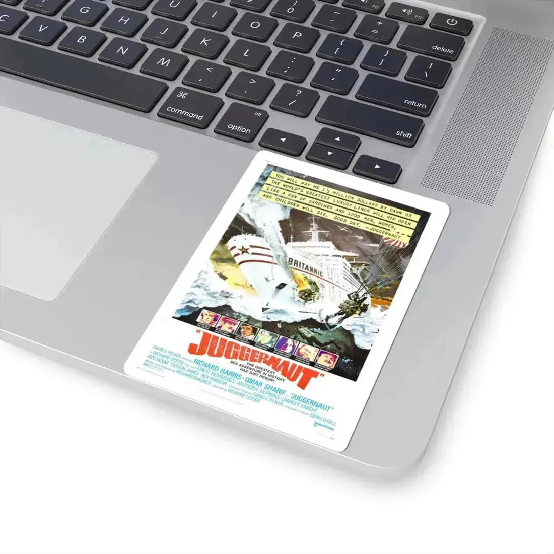 Juggernaut 1974 Movie Poster - STICKER Vinyl Kiss-Cut Decal - The Sticker Space