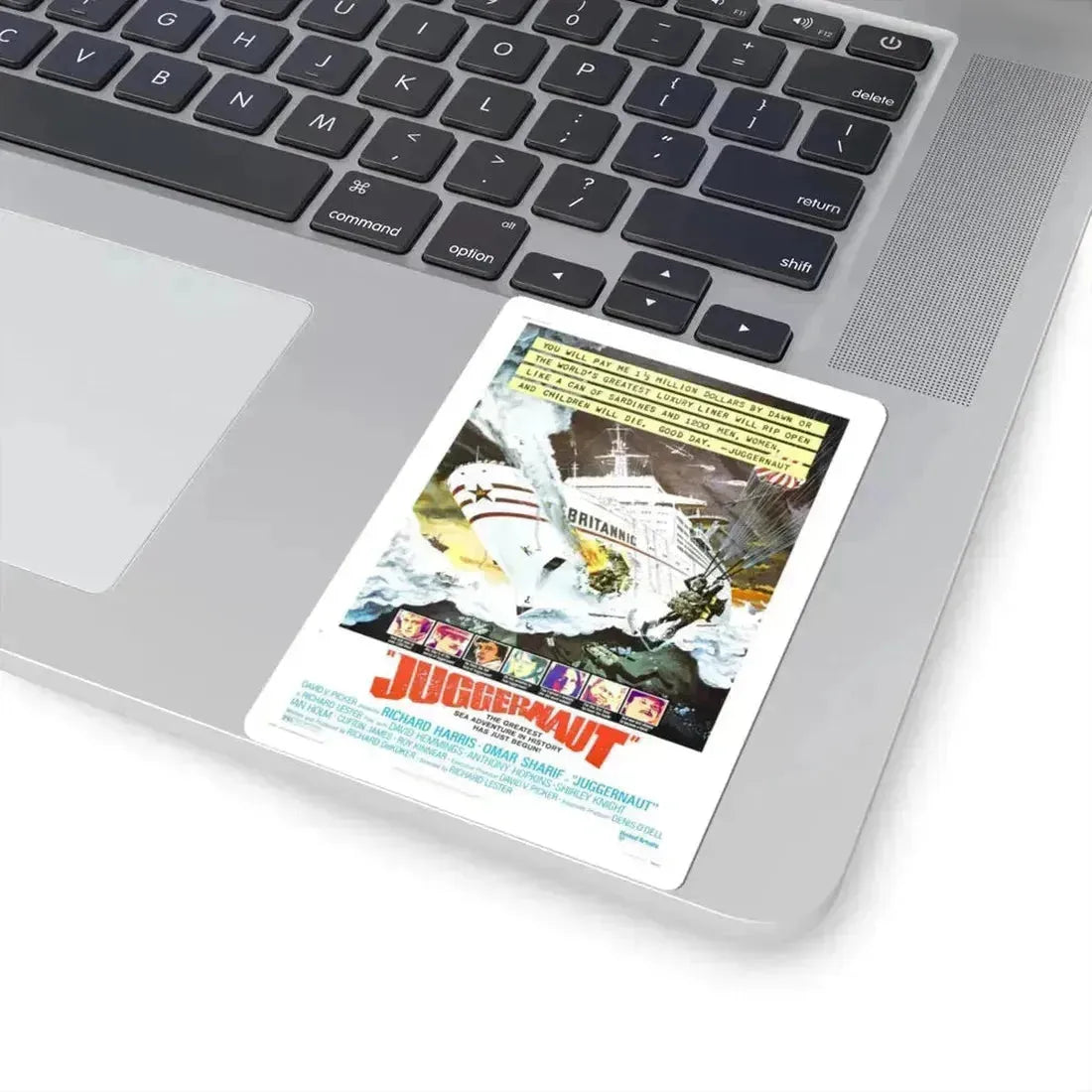 Juggernaut 1974 Movie Poster - STICKER Vinyl Kiss-Cut Decal - The Sticker Space