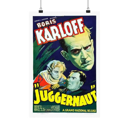 JUGGERNAUT 1974 - Paper Movie Poster 12″ x 18″ Matte - The Sticker Space