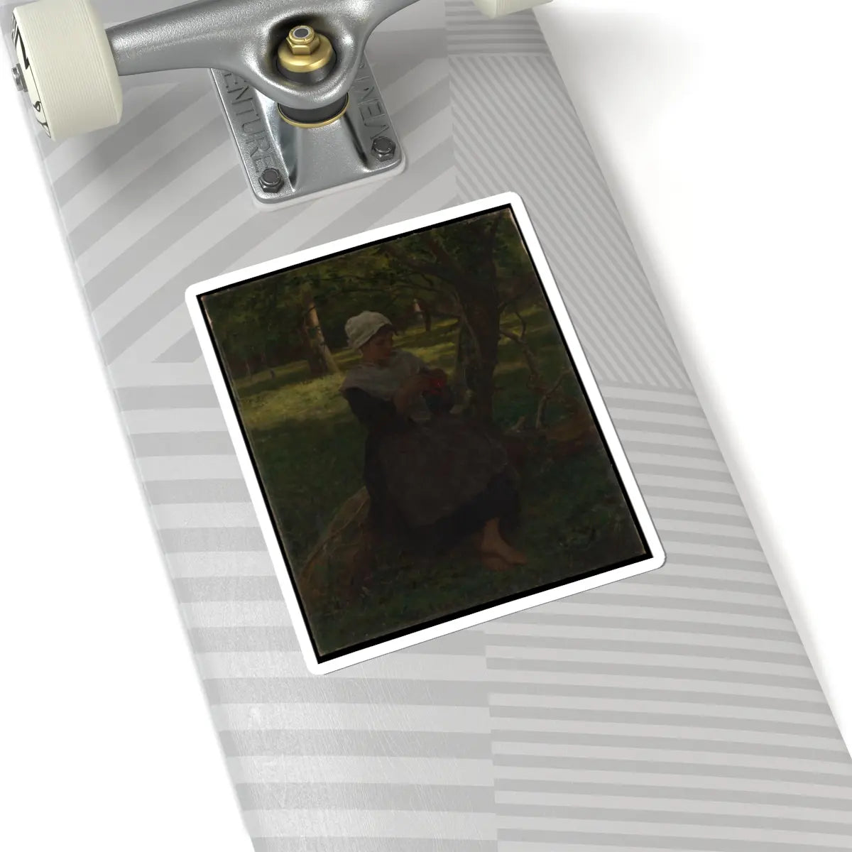 SKU:TSS-STICK-JLSBRT-6X6-1N1WM Sizes:6" × 6" Types:White