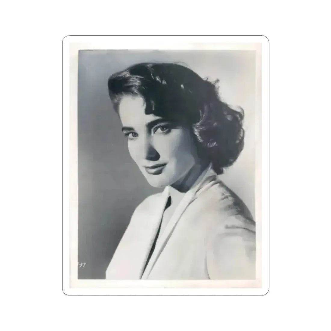 Julia Adams #114 (Vintage Female Icon) STICKER Vinyl Kiss-Cut Decal 3 Inch White - The Sticker Space