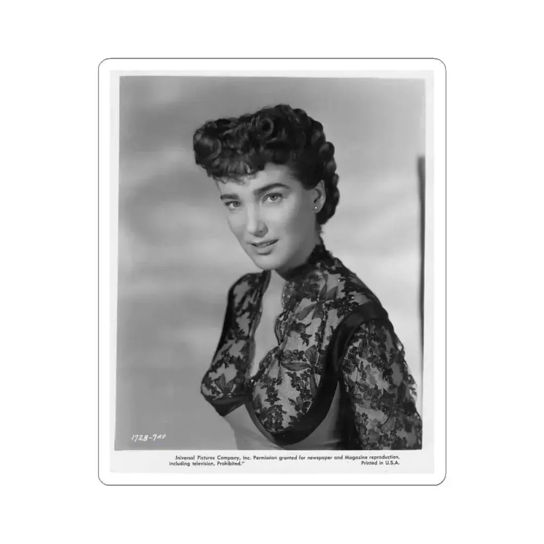 Julia Adams #119 (Vintage Female Icon) STICKER Vinyl Kiss-Cut Decal 4 Inch White - The Sticker Space