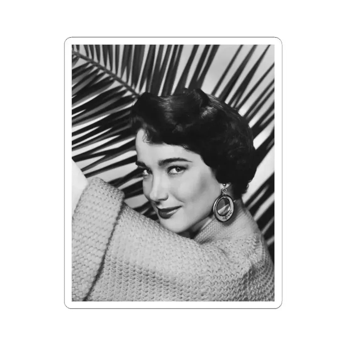 Julia Adams #142 (Vintage Female Icon) STICKER Vinyl Kiss-Cut Decal 6 Inch White - The Sticker Space