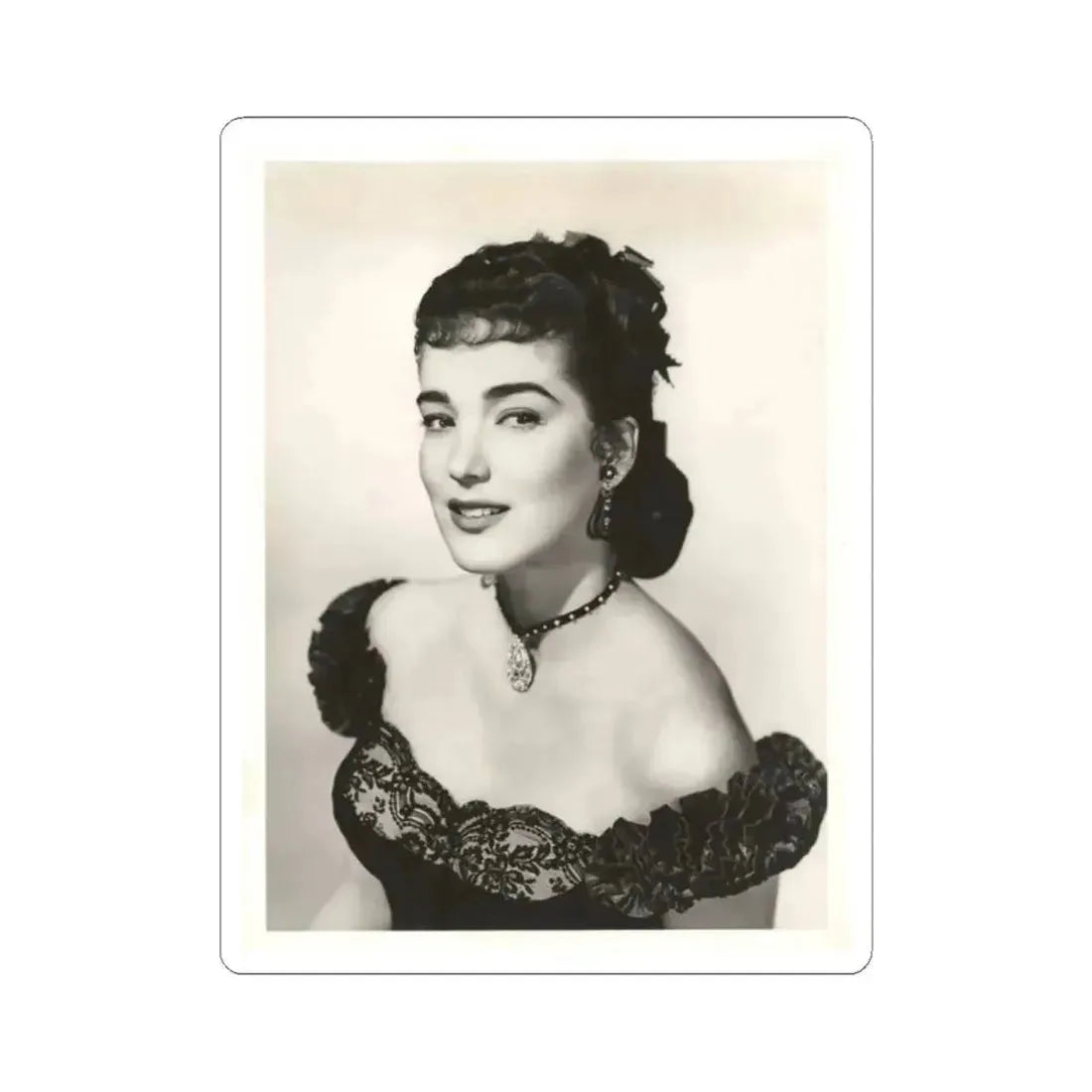 Julia Adams #150 (Vintage Female Icon) STICKER Vinyl Kiss-Cut Decal 2 Inch White - The Sticker Space