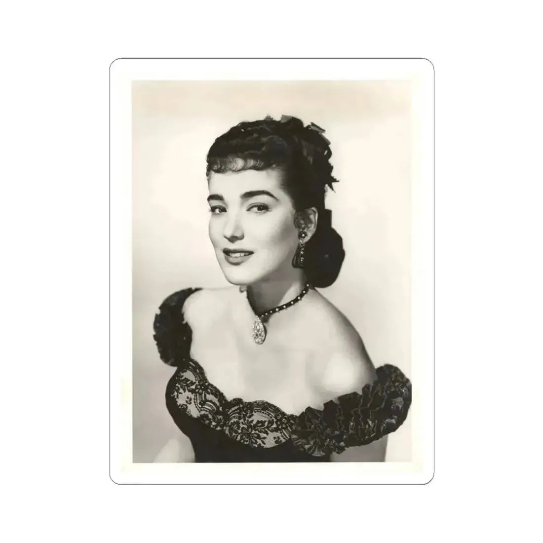 Julia Adams #150 (Vintage Female Icon) STICKER Vinyl Kiss-Cut Decal 3 Inch White - The Sticker Space