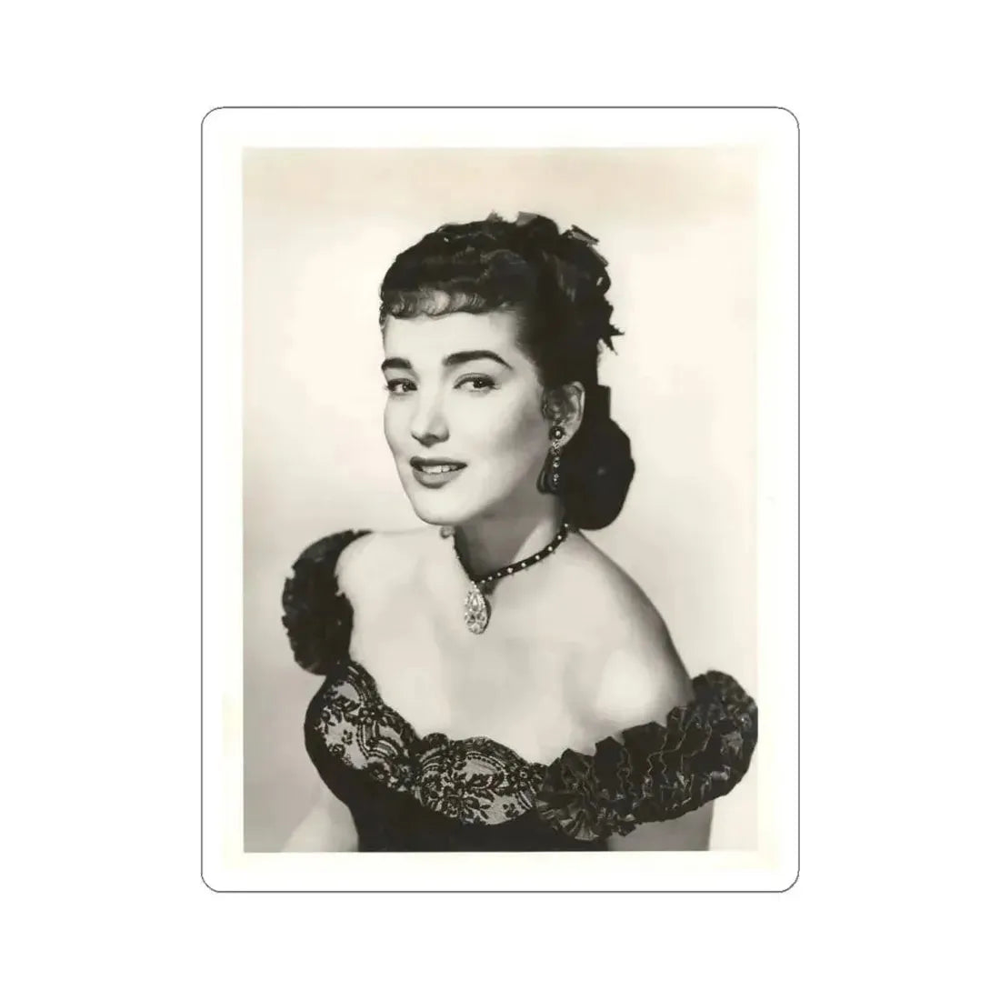 Julia Adams #150 (Vintage Female Icon) STICKER Vinyl Kiss-Cut Decal 4 Inch White - The Sticker Space