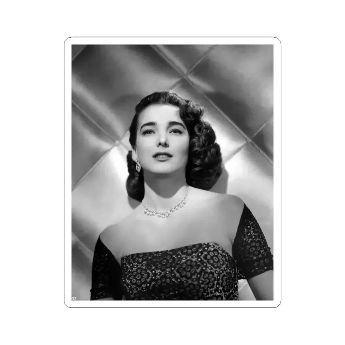 Julia Adams #36 (Vintage Female Icon) STICKER Vinyl Kiss-Cut Decal 3 Inch White - The Sticker Space