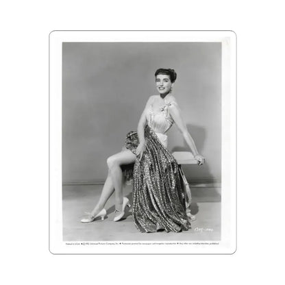 Julia Adams #37 (Vintage Female Icon) STICKER Vinyl Kiss-Cut Decal 2 Inch White - The Sticker Space