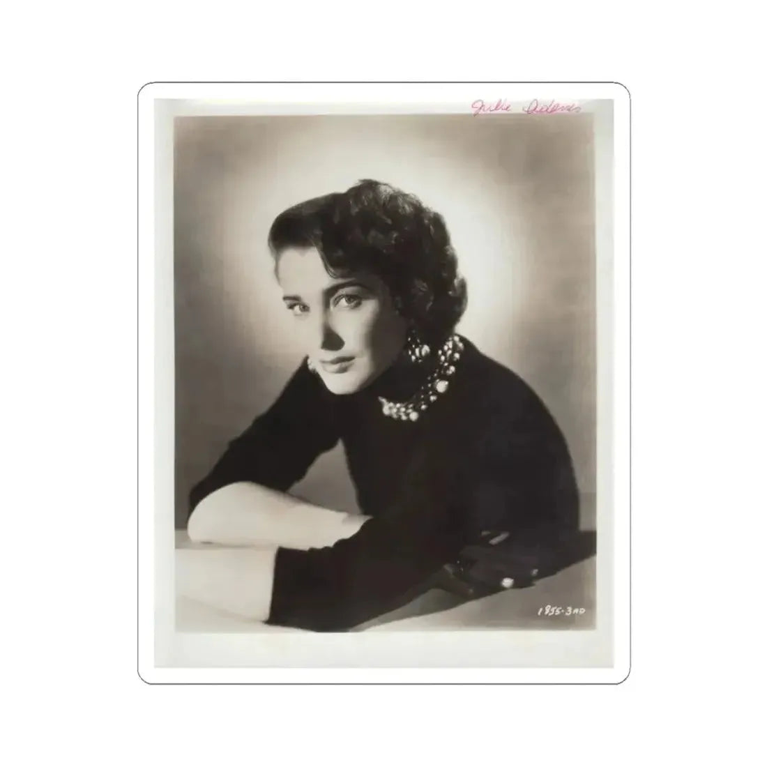 Julia Adams #53 (Vintage Female Icon) STICKER Vinyl Kiss-Cut Decal 3 Inch White - The Sticker Space