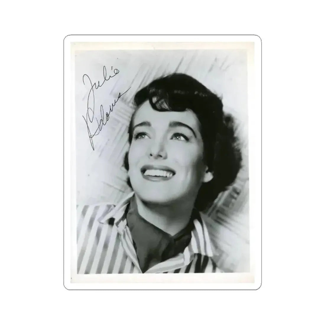 Julia Adams #56 (Vintage Female Icon) STICKER Vinyl Kiss-Cut Decal 3 Inch White - The Sticker Space