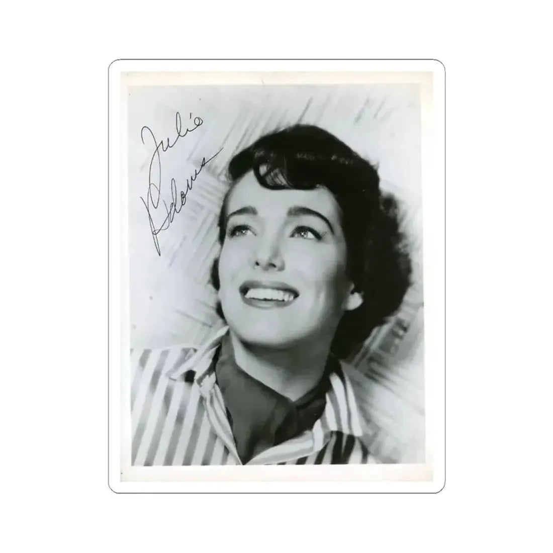 Julia Adams #56 (Vintage Female Icon) STICKER Vinyl Kiss-Cut Decal 4 Inch White - The Sticker Space