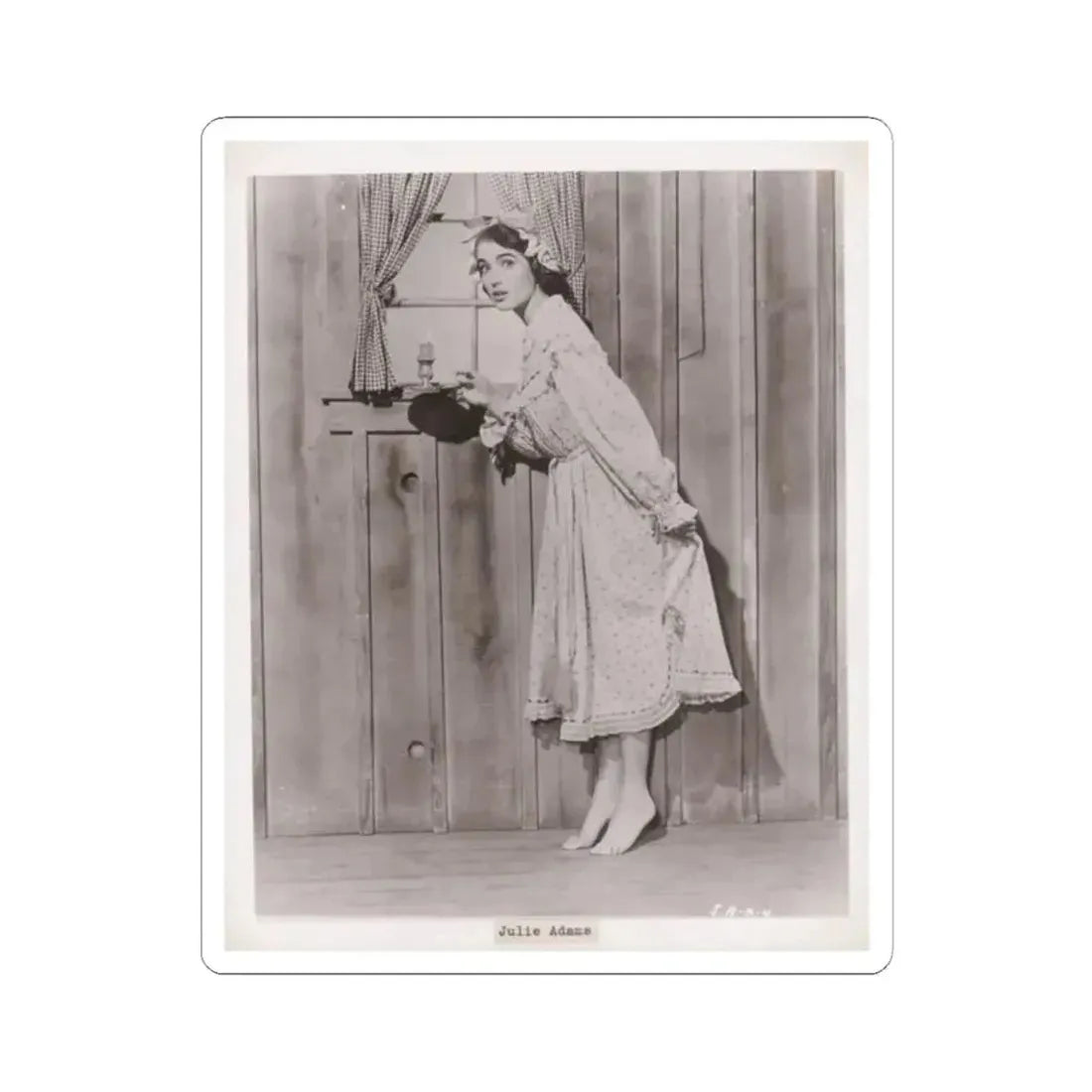 Julia Adams #69 (Vintage Female Icon) STICKER Vinyl Kiss-Cut Decal 2 Inch White - The Sticker Space