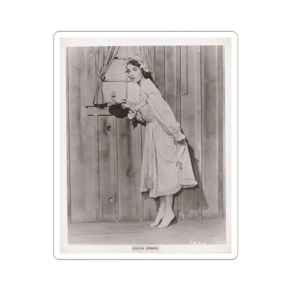 Julia Adams #69 (Vintage Female Icon) STICKER Vinyl Kiss-Cut Decal 6 Inch White - The Sticker Space