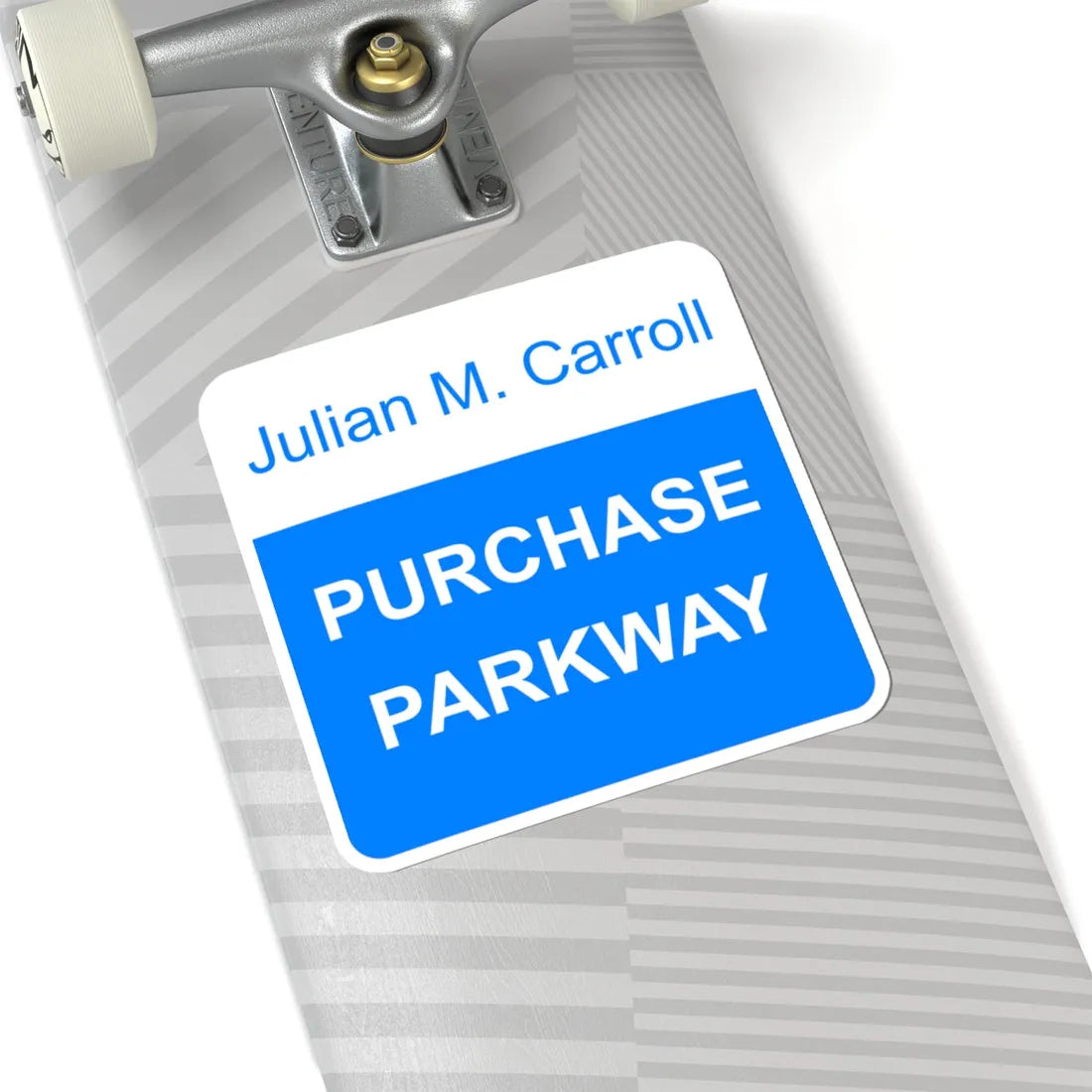Julian M Carroll Purchase Parkway Shield (Kentucky) (Road Sign) STICKER Vinyl Kiss-Cut Decal - The Sticker Space