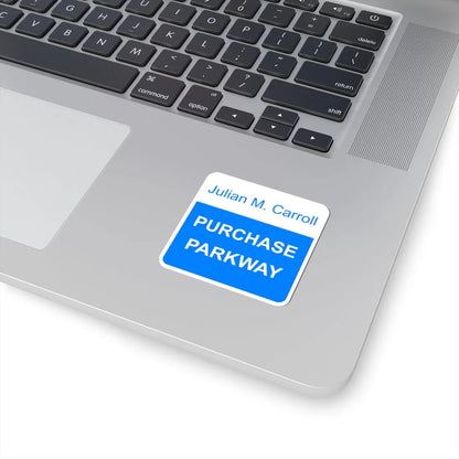 Julian M Carroll Purchase Parkway Shield (Kentucky) (Road Sign) STICKER Vinyl Kiss-Cut Decal - The Sticker Space