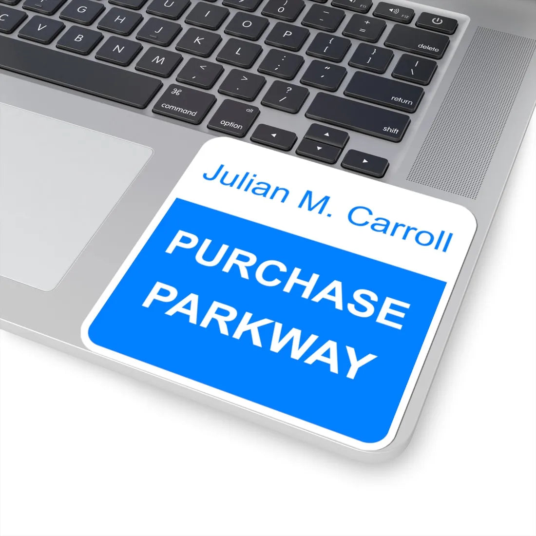 Julian M Carroll Purchase Parkway Shield (Kentucky) (Road Sign) STICKER Vinyl Kiss-Cut Decal - The Sticker Space