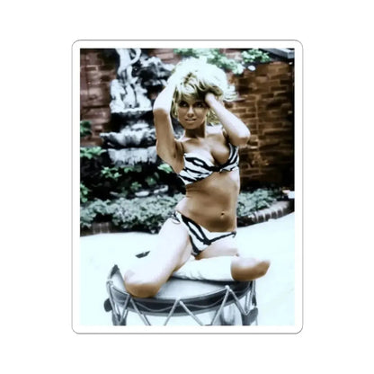 Julie Ege #100 (Vintage Female Icon) STICKER Vinyl Kiss-Cut Decal 2 Inch White - The Sticker Space