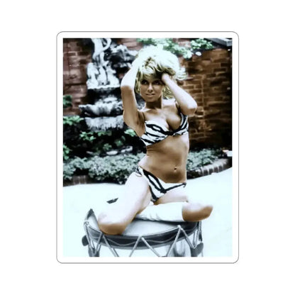 Julie Ege #100 (Vintage Female Icon) STICKER Vinyl Kiss-Cut Decal 6 Inch White - The Sticker Space