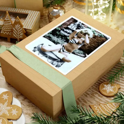 Julie Ege #100 (Vintage Female Icon) STICKER Vinyl Kiss-Cut Decal - The Sticker Space