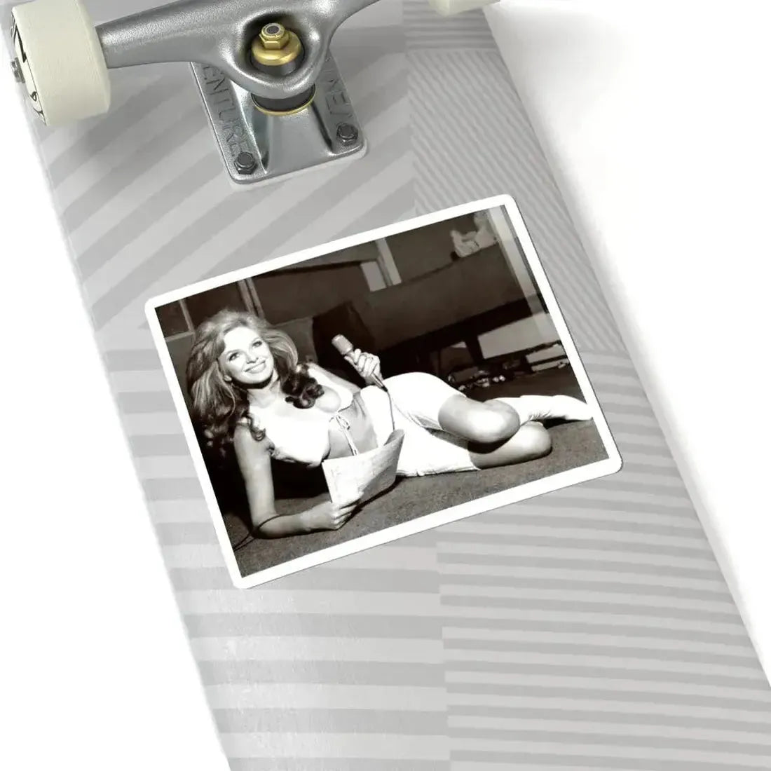 Julie Ege #111 (Vintage Female Icon) STICKER Vinyl Kiss-Cut Decal - The Sticker Space