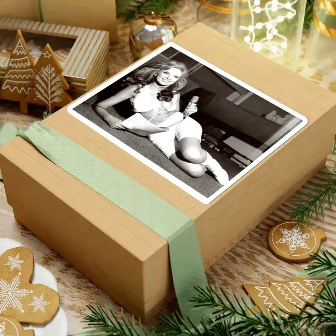 Julie Ege #111 (Vintage Female Icon) STICKER Vinyl Kiss-Cut Decal - The Sticker Space