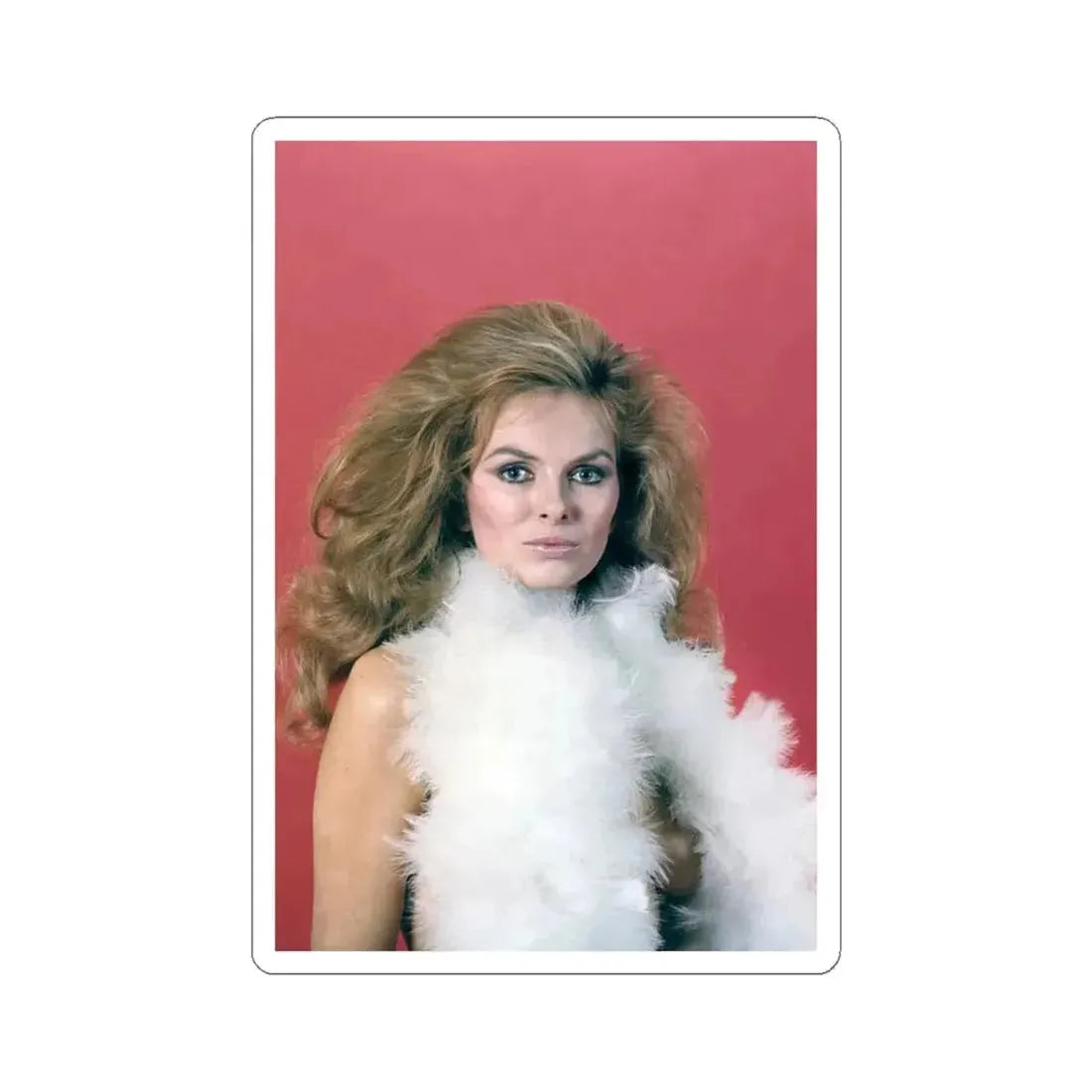 Julie Ege #148 (Vintage Female Icon) STICKER Vinyl Kiss-Cut Decal 3 Inch White - The Sticker Space