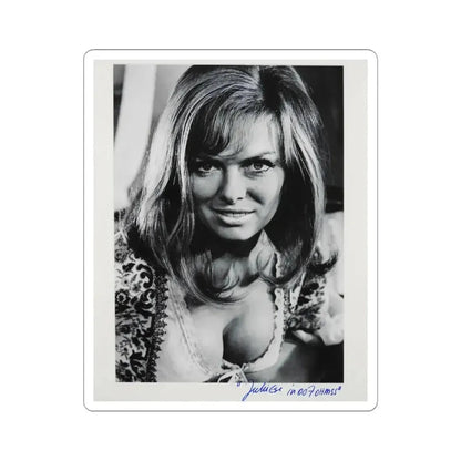 Julie Ege #163 (Vintage Female Icon) STICKER Vinyl Kiss-Cut Decal 6 Inch White - The Sticker Space