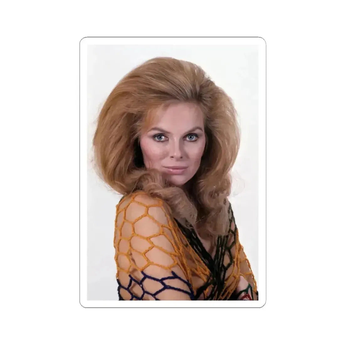 Julie Ege #222 (Vintage Female Icon) STICKER Vinyl Kiss-Cut Decal 2 Inch White - The Sticker Space