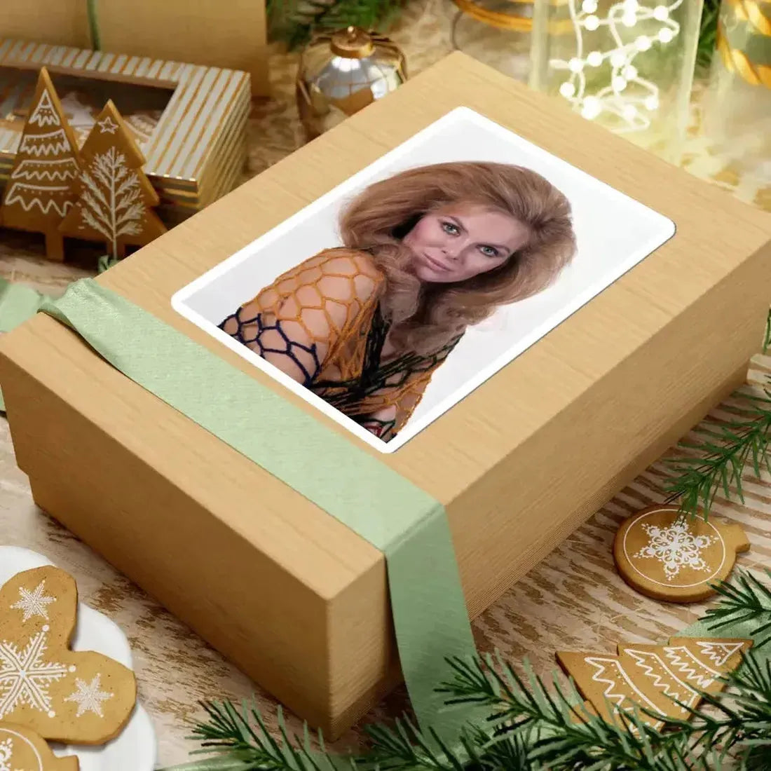 Julie Ege #222 (Vintage Female Icon) STICKER Vinyl Kiss-Cut Decal - The Sticker Space