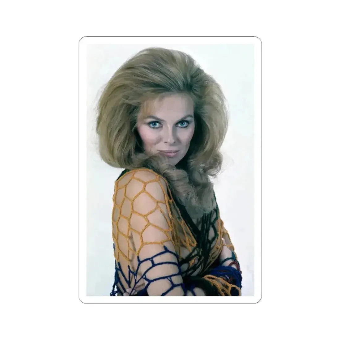 Julie Ege #223 (Vintage Female Icon) STICKER Vinyl Kiss-Cut Decal 2 Inch White - The Sticker Space