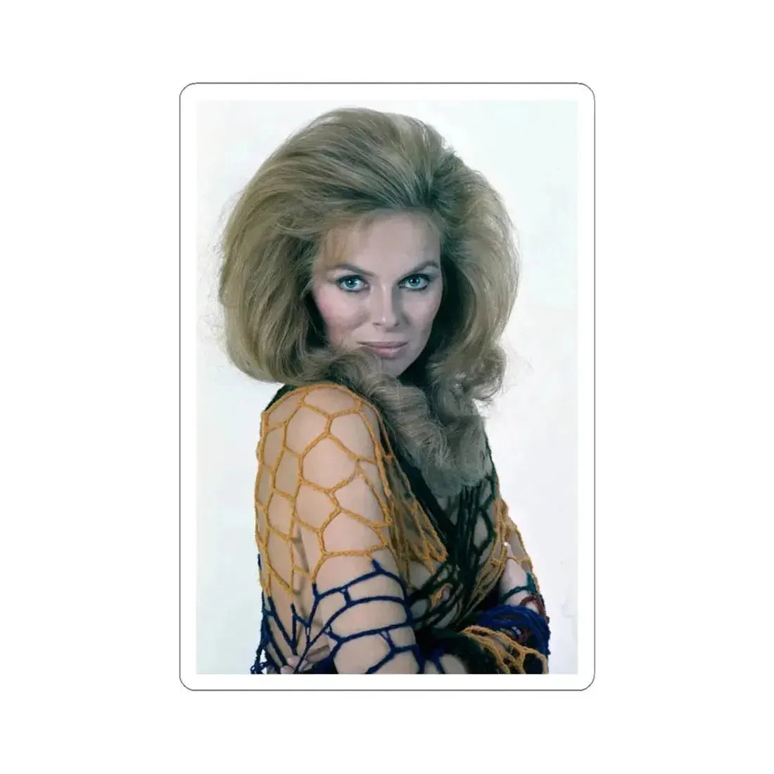 Julie Ege #223 (Vintage Female Icon) STICKER Vinyl Kiss-Cut Decal 4 Inch White - The Sticker Space