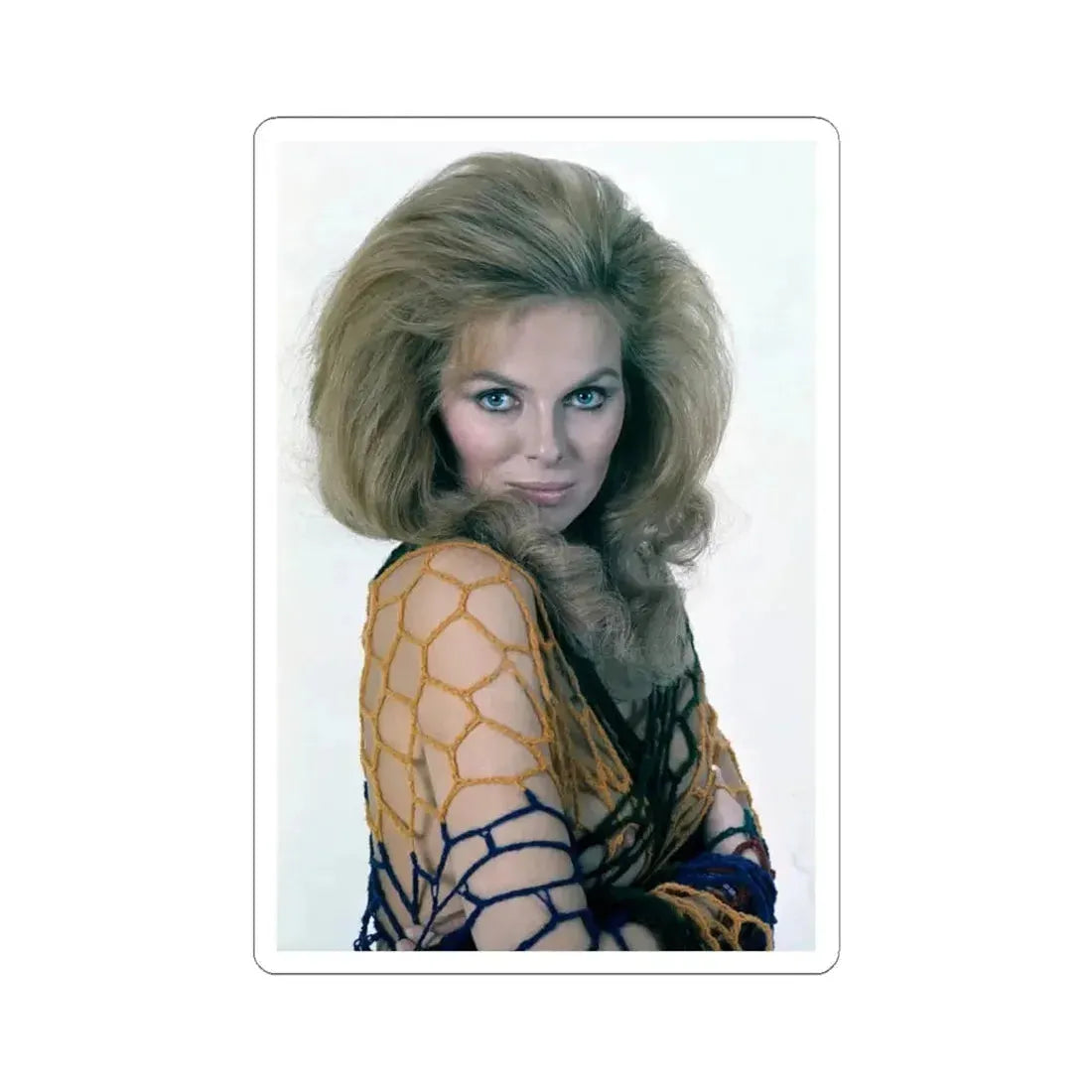 Julie Ege #223 (Vintage Female Icon) STICKER Vinyl Kiss-Cut Decal 6 Inch White - The Sticker Space