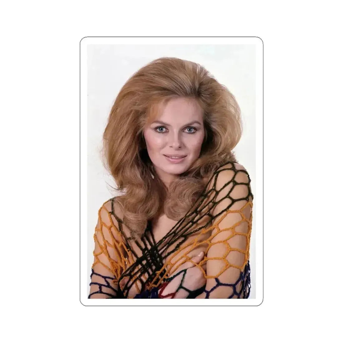 Julie Ege #224 (Vintage Female Icon) STICKER Vinyl Kiss-Cut Decal 6 Inch White - The Sticker Space