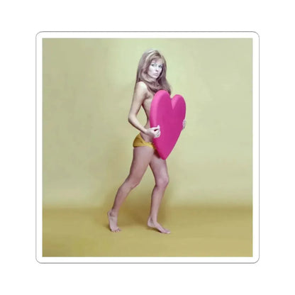 Julie Ege #229 (Vintage Female Icon) STICKER Vinyl Kiss-Cut Decal 2 Inch White - The Sticker Space