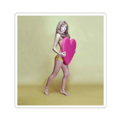 Julie Ege #229 (Vintage Female Icon) STICKER Vinyl Kiss-Cut Decal 6 Inch White - The Sticker Space