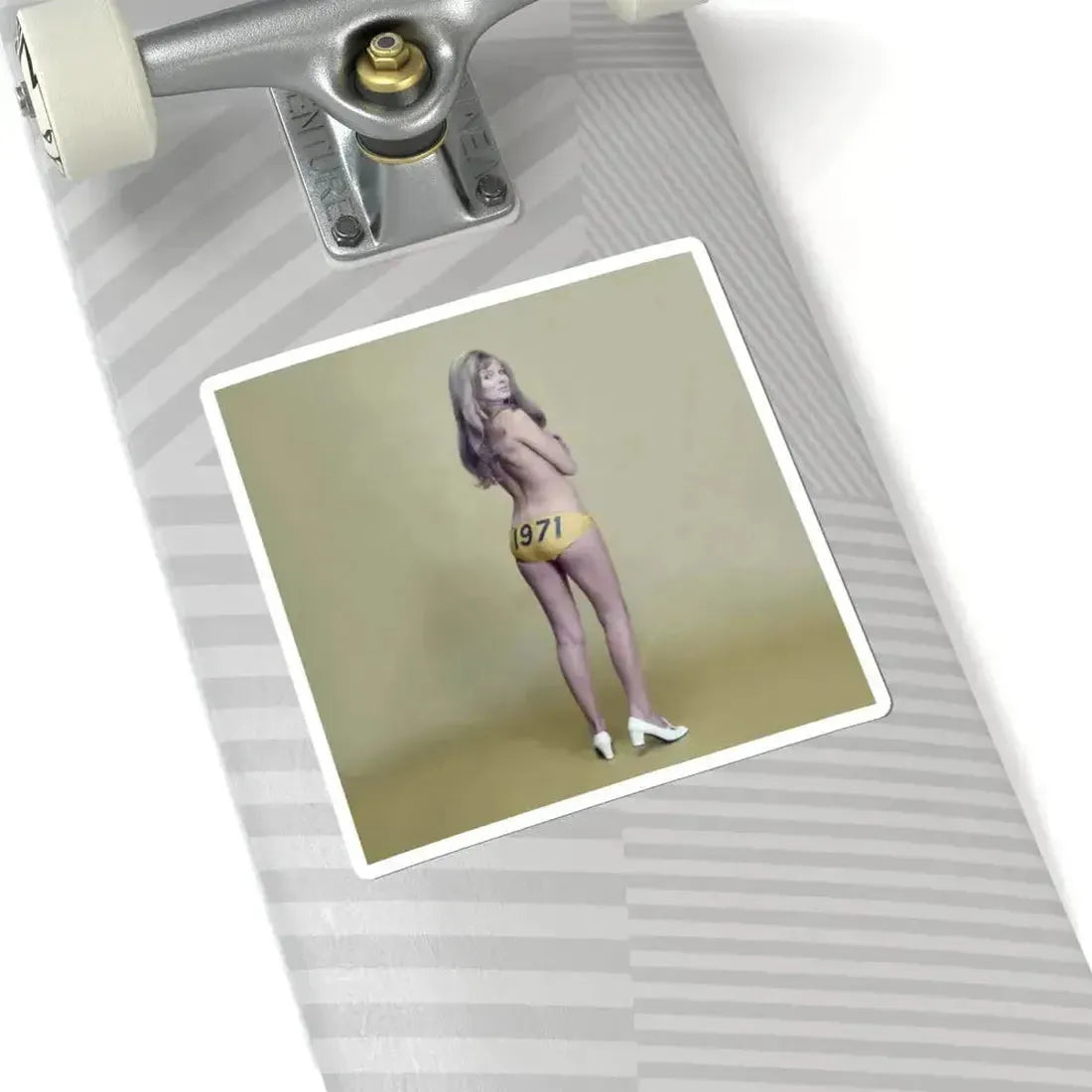 Julie Ege #232 (Vintage Female Icon) STICKER Vinyl Kiss-Cut Decal - The Sticker Space