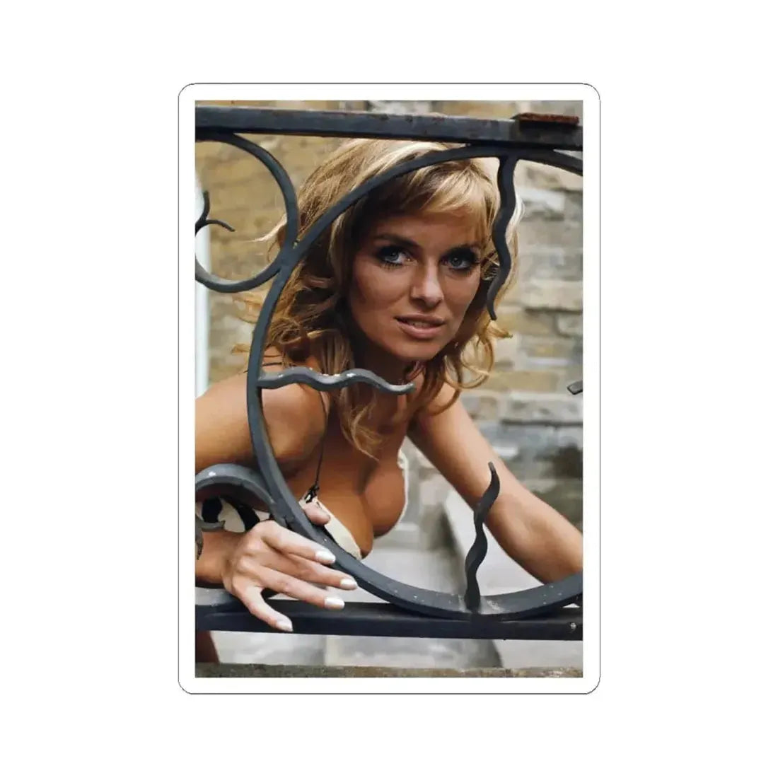 Julie Ege #239 (Vintage Female Icon) STICKER Vinyl Kiss-Cut Decal 6 Inch White - The Sticker Space