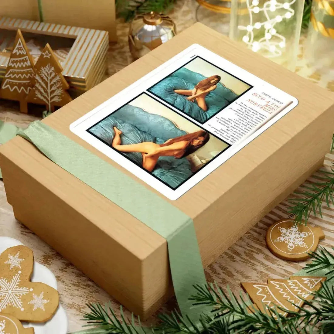 Julie Ege #244 (Vintage Female Icon) STICKER Vinyl Kiss-Cut Decal - The Sticker Space