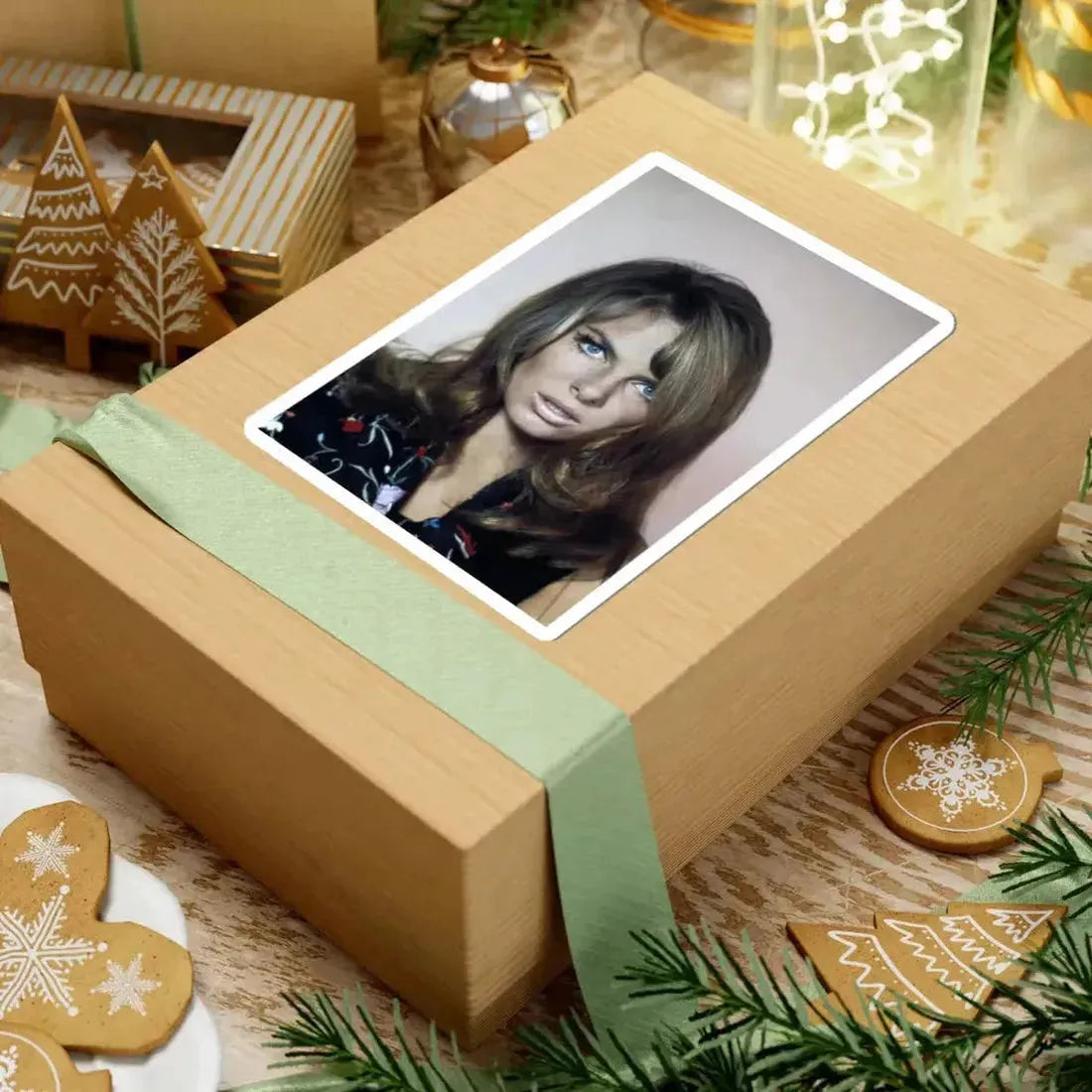 Julie Ege #256 (Vintage Female Icon) STICKER Vinyl Kiss-Cut Decal - The Sticker Space