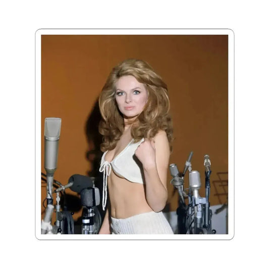 Julie Ege #260 (Vintage Female Icon) STICKER Vinyl Kiss-Cut Decal 2 Inch White - The Sticker Space