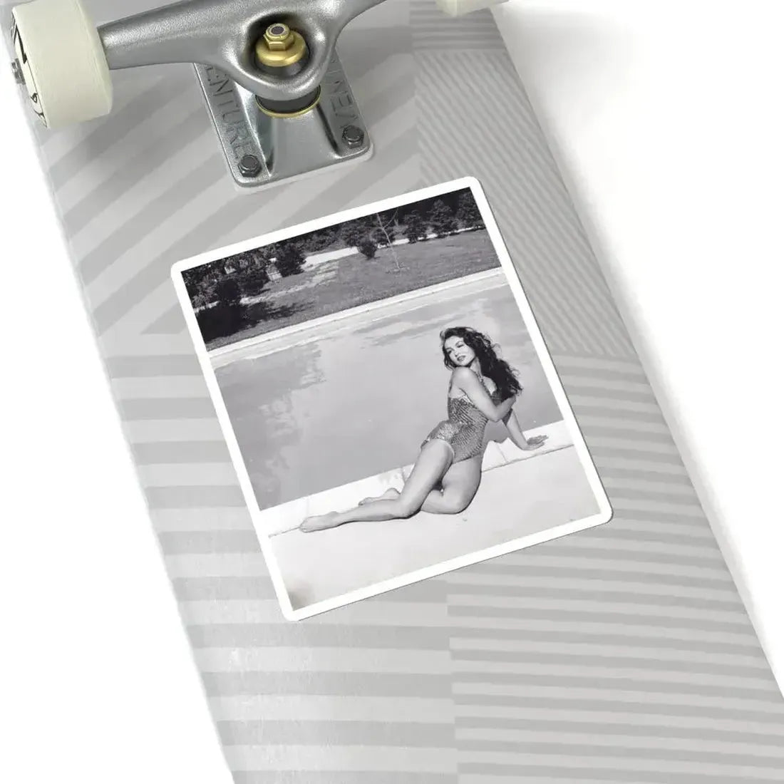 Julie Newmar #105 (Vintage Female Icon) STICKER Vinyl Kiss-Cut Decal - The Sticker Space