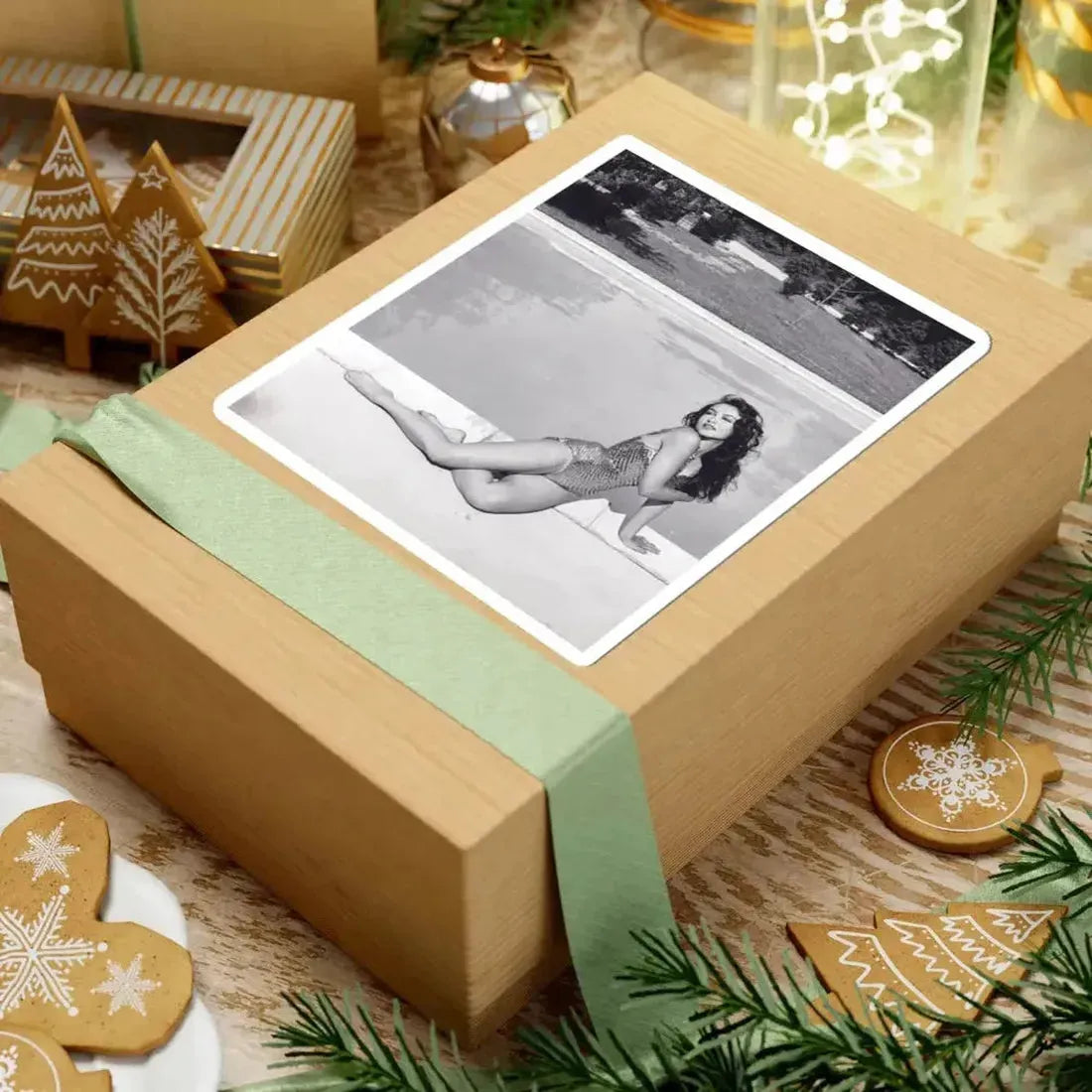 Julie Newmar #105 (Vintage Female Icon) STICKER Vinyl Kiss-Cut Decal - The Sticker Space